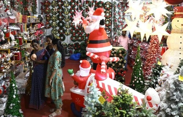 Hyderabad immersed in Chritmas spirit