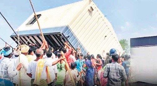 Farmers protests: 12 booked in Jogulamba